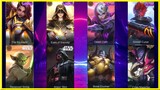 8 NEW SKINS GAMEPLAY AND RELEASE DATE | 8 UPCOMING SKINS MOBILE LEGENDS [JUNE 2021]