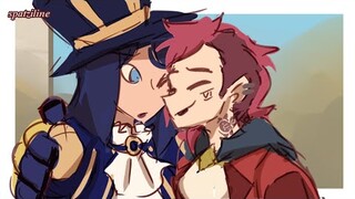 Vi and Caitlyn's love confession ft. Jinx [Arcane Comic]