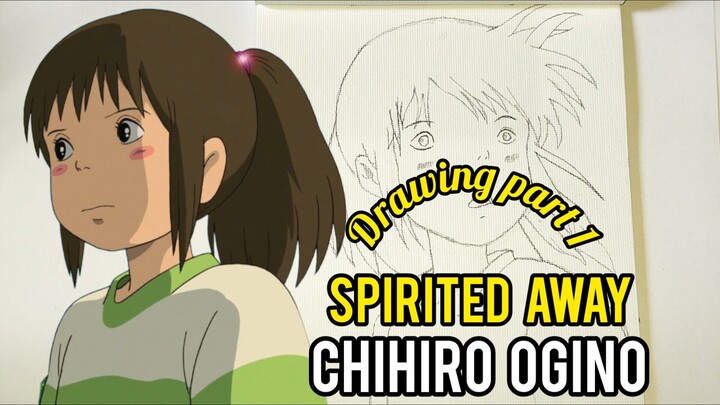 Chihiro Ogino Ghibli | Drawing Part 1