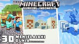 MENCARI DESERT TEMPLE SAMPAI KE BIOMA ES KUTUB UTARA ❗️❗️ - Minecraft Survival Indonesia (Ep.30)