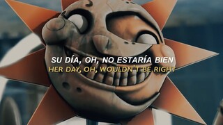 La rolita que dice "la da dee" dedicada a Sundrop de FNaF | TikTok |Gypsy Woman (Lyrics/Sub Español)