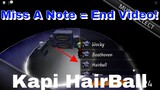 Basically FNF: Remix HairBall But If I Miss A Note The Video Ends!