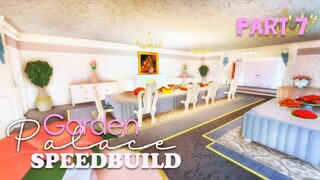 Bloxburg: Garden Palace Speedbuild Part 7