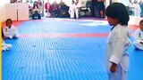 Cute Toddler Win  There First White Belt