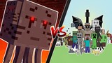 จะเกิดอะไรขึ้น!? ถ้ามอนสเตอร์ทั้งหมดในมายคราฟ!? สู้กับ ภูติปีศาจจอมทำลายล้าง!? | Minecraft Mod