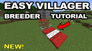 Easy Villager Breeder Tutorial Minecraft 1.18 NEW