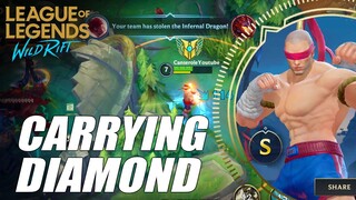 Jungle Carry | Lee Sin Diamond Gameplay 2021