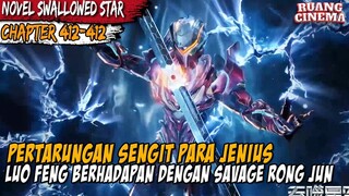 PERTARUNGAN SUPER SENGIT ANTARA LUO FENG VS SAVAGE RONG JUN - Alur Spoiler Novel Swallowed Star