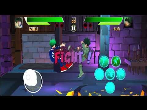 Boku No Hero gameplay on android - Boku no fighter