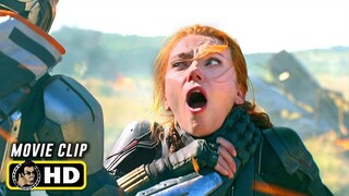 BLACK WIDOW (2021) Natasha Vs. Taskmaster Fight [HD] Marvel IMAX Clip