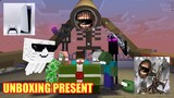 Monster School : Unboxing Christmas Present and Fight Siren Head - Minecraft Animation