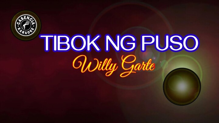 Tibok Ng Puso (Karaoke) - Willy Garte