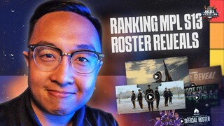 Ranking the MPL PH Season 13 Roster Reveals