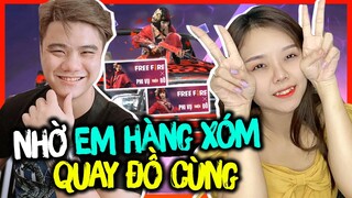 Free Fire : Vòng Quay Triệu Đô, Nhờ Linh Vật Em Hàng Xóm Sang Quay Đồ Cùng Và Cái Kết