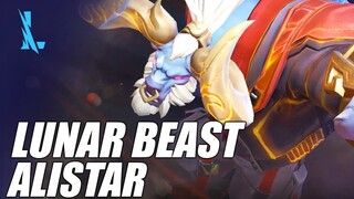 League of Legends: Wild Rift Lunar Beast Alistar Skin Spotlight