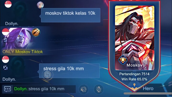 Satu Tim Sampai Heran Liat Total Match MM Moskov Tiktok!!