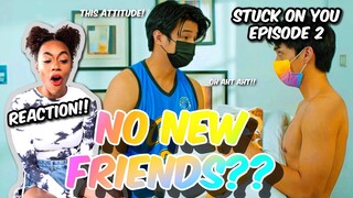RULES RULES RULES!! | #STUCKONYOU | EPISODE 2: ALTERNATIVE LIVING | REACTION + ENG SUBS