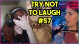 TRY NOT TO LAUGH CHALLENGE #57 | Kruz Reacts