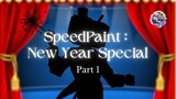 — ˗ˋ ୨ New Year Special ୧ ˊ˗ — | Part 1 | [ CAP CreArtive SpeedPaint ]
