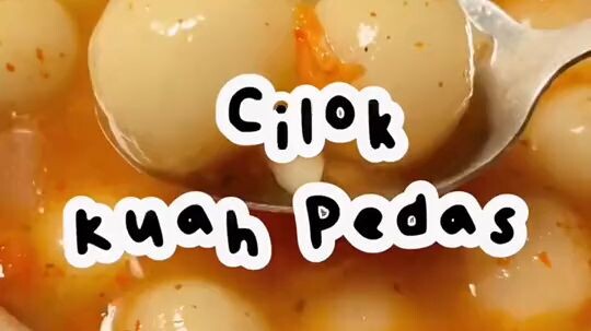 Cilok Kuah Pedas Anti Gagal ‼️Resep Simple Cepat Dan Murah ‼️Cocok Buat Ide Jualan