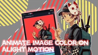 How to Animate Color images Part 2(Alight Motion)