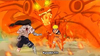 Neji trembled with fear seeing the Kyuubi's anger in Naruto's body (English Sub)