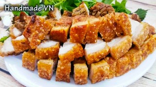 Chia sẻ cách làm HEO QUAY DA GIÒN CHƯA AI CHIA SẺ  - Da heo GIÒN RỤM