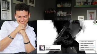 RAW!! TOKYO GHOUL All Openings (1-4) REACTION