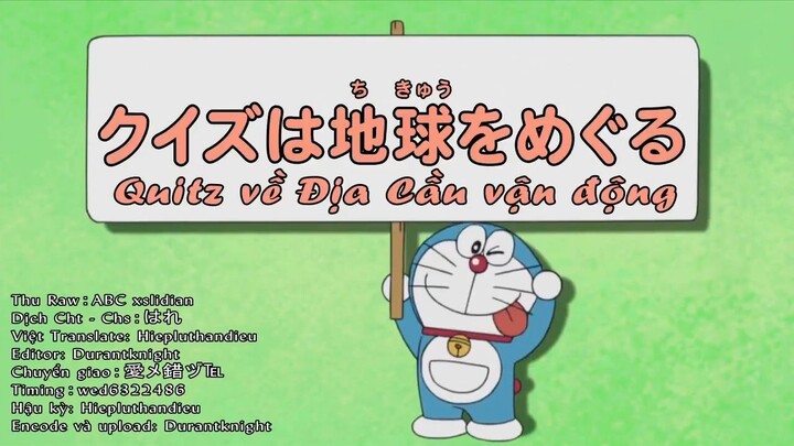 Doraemon : Câu đố về địa cầu vận động - Trồng ớt xanh trên gác xép