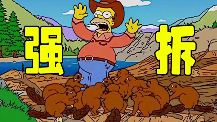 【妖】辛普森家的假期：侯默为帮助印第安人，发起河狸之战...