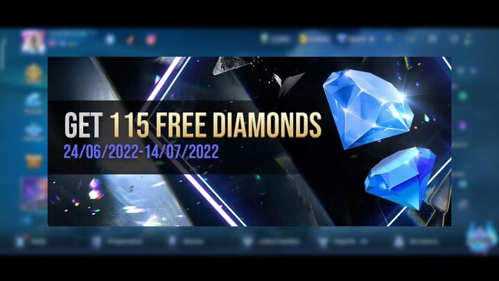HOW TO CLAIM FREE 115 DIAMONDS FROM NEW WEBSITE LINK EVENT IN MOBILE LEGENDS