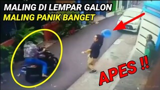 Maling Motor Tertangkap CCTV‼️11.Maling Motor ini Panik Saat Aksi nya Ketahuan Sama Pemilik Motor