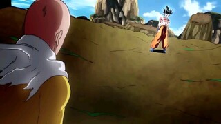 SAITAMA VS GOKU (full fight) who's the winning