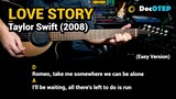 Love Story - Taylor Swift (2008) Easy Guitar Chords Tutorial with Lyrics Part 1 REELS