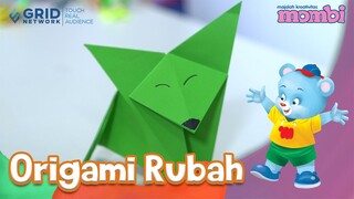 Membuat Kreasi Origami Rubah