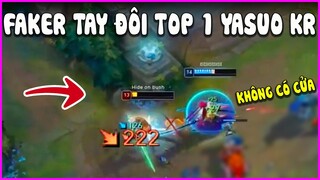 Top 1 Yasuo Hàn tay đôi với Faker, Flash khi không có Flash - LMHT - LOL - Skin - Montage