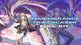 Remembrance Trailblazer Full Kit! True DMG new meta-kah? | Honkai Star Rail