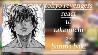 Tokyo revengers/characters S1 | react to | takemichi as Baki Hanma Part ? | /🇺🇲/|AU |