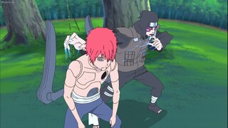 The Fourth Great Ninja War Begins,Kankuro uses puppet Sasori to counter Sasori him self