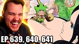 One Piece REACTION Episode 639, 640, & 641