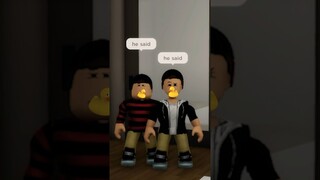 NEVER curse around DAD 😢 #roblox #brookhaven #shorts