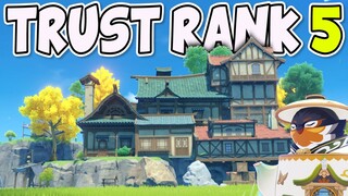 TRUST RANK 5! UNLOCKED MY SECOND ISLAND! ✪ Genshin Impact Serenitea Pot