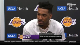 Malik Monk on loss to the Suns: "We got to throw that one out the window."