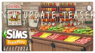 The Sims FreePlay - 🍏🥦🍓🥬 NEW UPDATE SPOILERS 6/11/2020