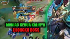 ZILONG DAPET MANIAC LAGI CUY 🔥 | MOBILE LEGENDS