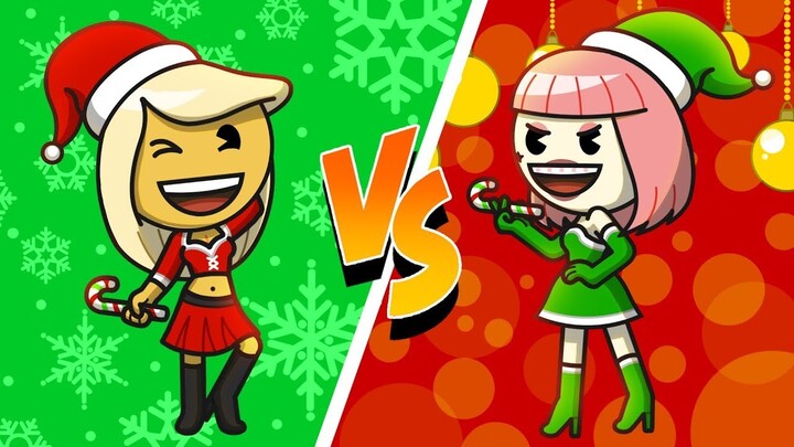 E-Girl Vs VSCO Girl | Christmas Roommate Battle | emojitown