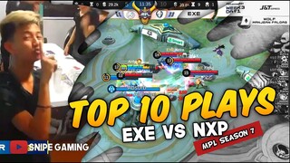 TOP 10 PLAYS FROM EXE VS NXP WEEK 3 DAY 1 "THE HYPE IS REAL"