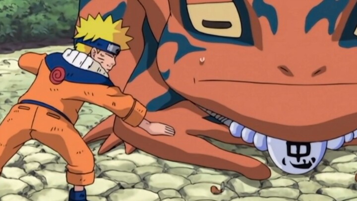 Naruto menyalurkan kecebong dengan kekuatan tempur nol