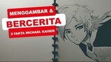 Menggambar Anime Michael Kaiser Bluelock Rival dari Yoichi Isagi