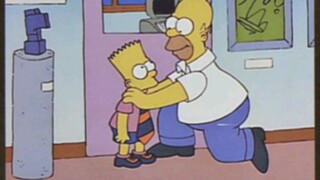 The Simpsons - "About how a not-so-bright dad teaches his genius son how to tie a tie"